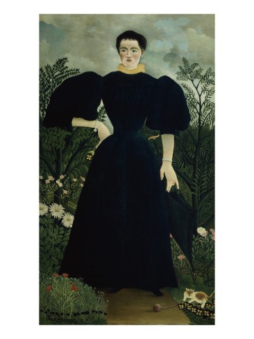 アンリ・ルソー 「M夫人の肖像、Portrait of Mrs. M.」 | 風間進君 の佐渡